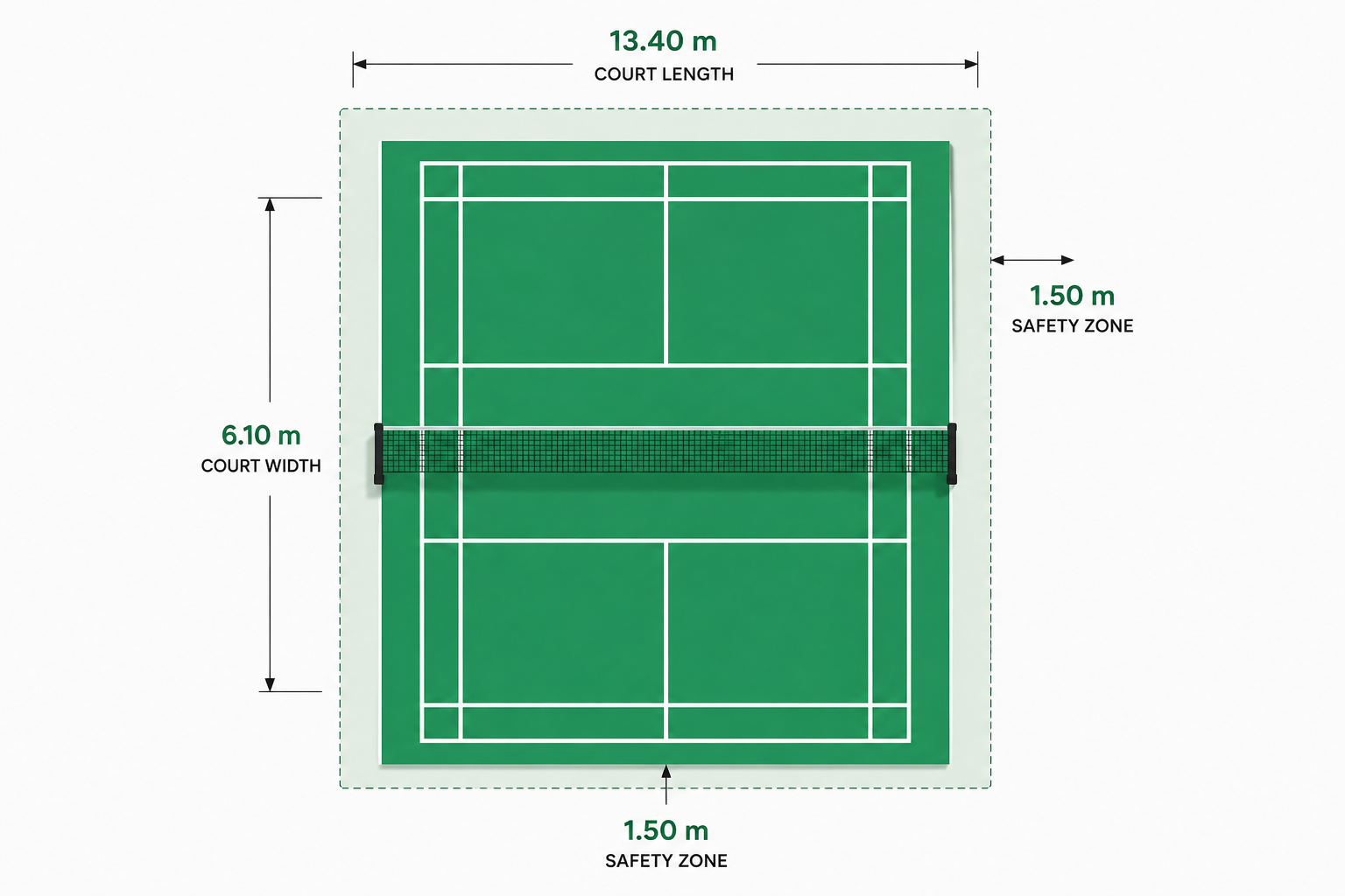 Badminton Court Blueprint